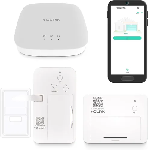 Vista 12 de YoLink Controlador de Puerta de Garaje - Control Remoto para Abridor de Puerta de Garaje Existente, Controlador de Operador de Puerta de Garaje