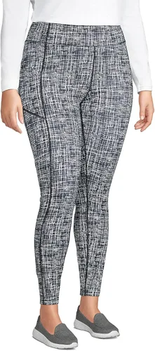 Vista 3 de Lands' End Leggings de compresión de tiro alto para mujer de talla grande
