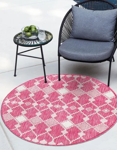 Vista 20 de Unique Loom Outdoor Trellis Collection - Alfombra de área - Traliccio (2 pies 2 pulgadas x 3 pies 1 pulgada, rectangular, carbón/marfil)