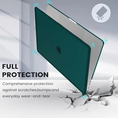 Vista 3 de iCasso Funda para MacBook Air de 15 pulgadas 2025 2024 2023 versión A3241 M4 A3114 M3 A2941 M2 Chip, carcasa rígida, funda, protector de pantalla