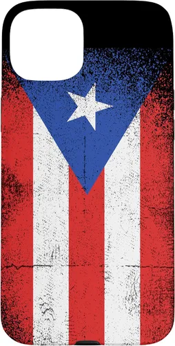 Vista 9 de Funda patriótica para iPhone 16 con bandera de Puerto Rico Boricua