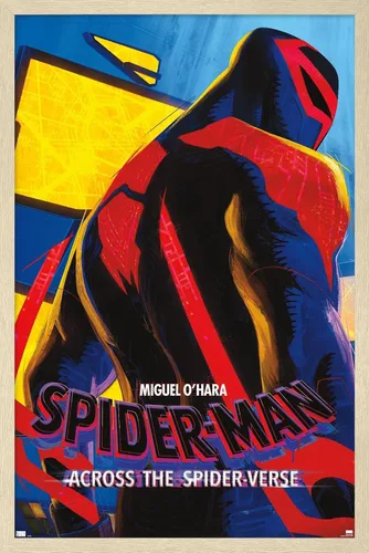 Vista 7 de Marvel Spider-Man: Across The Spider-Verse - Póster de pared de una hoja de Miguel O'Hara, 22.4 pulgadas de largo x 14.7 pulgadas de ancho, versión