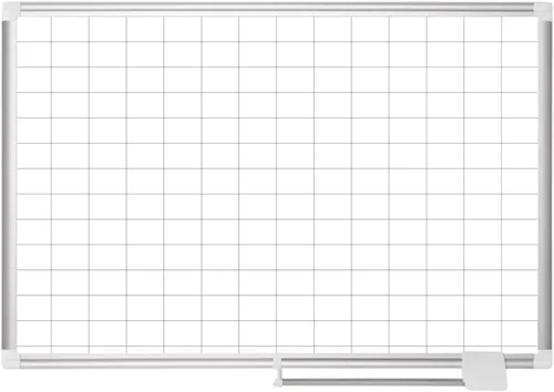 Vista 18 de MasterVision MA2792830A. Kit de pizarra de planificación magnética con accesorios de borrado en seco de 48 x 72 pulgadas., Plateado