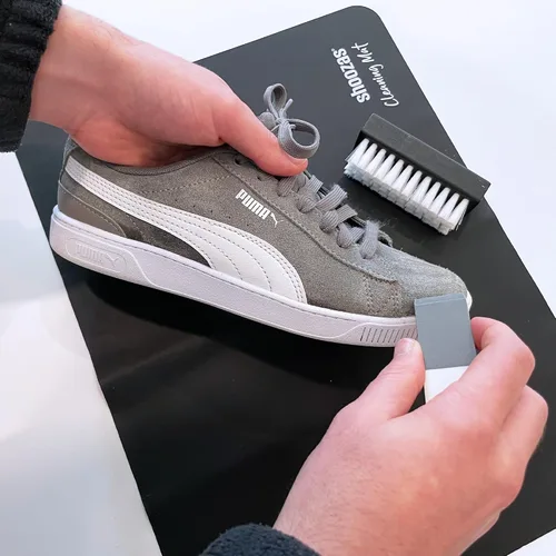 Vista 8 de Shoozas Kit de limpieza de zapatos sin desorden, potentes y delicados, secado rápido, no tóxico, seguro en todos los materiales.
