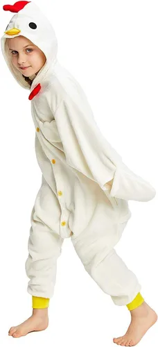 Vista 3 de Pijama de una pieza Canasour, mono de mapache, talla 4-10, unisex, para niño, Gallina Blanca