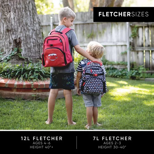 Vista 8 de Simple Modern - Mochila con diseño de Disney para niñas y niños pequeños y escolares, - Pixar Pals, 12 Liter