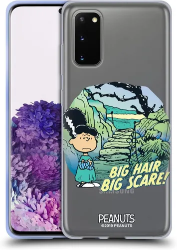 Vista 177 de Head Case Designs Funda de gel Spooktacular con licencia oficial de Peanuts Linus y Snoopy [protección de grado militar] compatible con Google Pixel