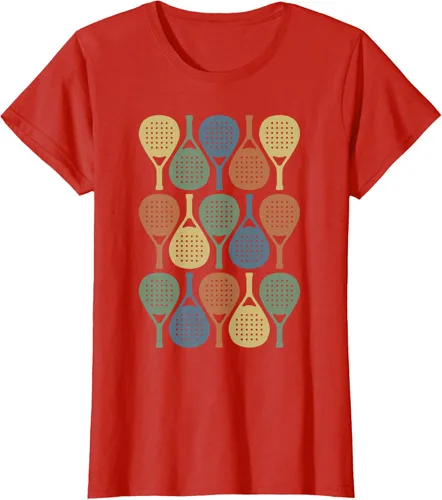 Vista 79 de Vintage Retro Padel Camiseta de Padel Sports Lover