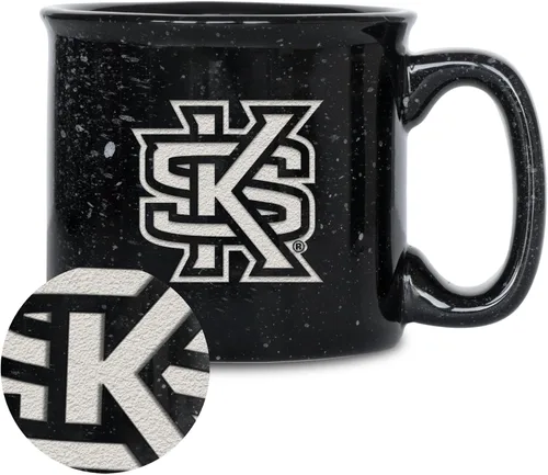 Vista 143 de Rico Industries NCAA Speckle 12oz Laser Engraved Campfire Mug