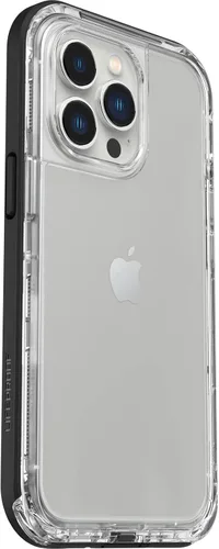 Vista 4 de LifeProof NEXT SERIES - Funda para iPhone 13 Pro (solamente) - Cristal negro (transparente/negro)