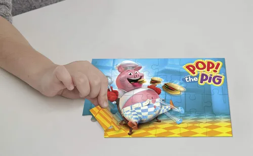 Vista 4 de Goliath Pop The Pig con rompecabezas de 24 piezas de bonificación (Amazon Exclusive)