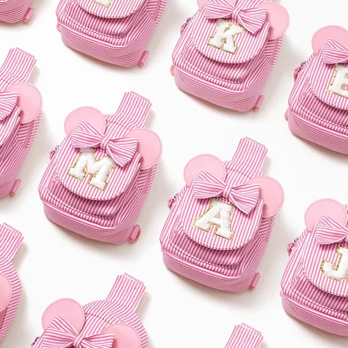 Vista 9 de Bolsos bandolera para niñas y niños - Regalos para niños Bolso cruzado pequeño con iniciales para niñas, regalos de cumpleaños