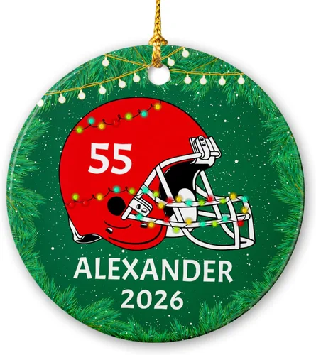 Vista 14 de Adorno de Navidad como abuelo de Navidad 2025, adorno personalizado de nuestra primera Navidad como abuelo para nuevo abuelo, adorno de cerámica