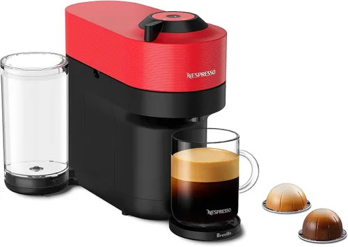 Vista 13 de Nespresso Vertuo Pop+ Cafetera de café y espresso de Breville, Aqua Mint