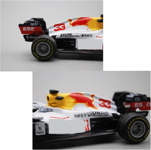 Vista 5 de HTLNUZD Modelo de coche coleccionable de aleación fundida a presión 2021 1/43RB16B #33 Fórmula F1