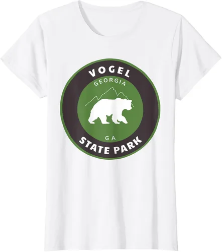 Vista 15 de Vogel State Park Georgia GA Bear Mountains - Camiseta de manga corta