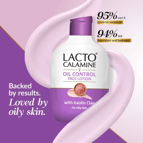 Vista 4 de Lacto Calamine Loción hidratante facial diaria para piel grasa, 4.06 onzas líquidas (4.1 fl oz), para espinillas, acné, manchas oscuras y puntos