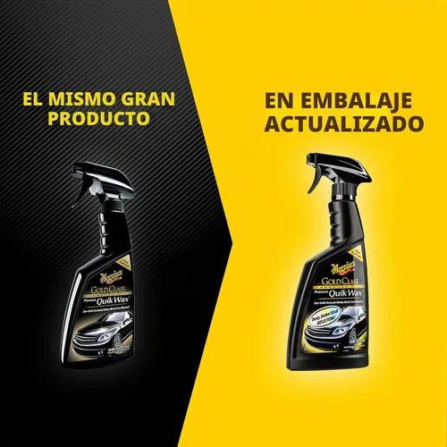 Vista 3 de Meguiar 's G7716 Clase de oro, paños de microfibra y cera Quik de carnaúba Plus Premium, paquete, Cera