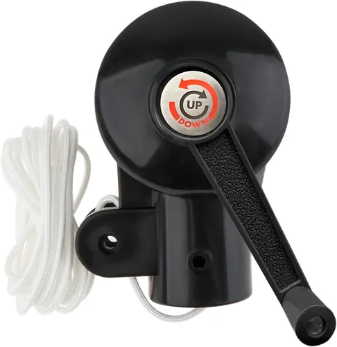 Vista 10 de Accesorios para sombrilla de patio, piezas de repuesto de paraguas para exteriores, piezas de soporte resistente, repuesto para patio Manivela