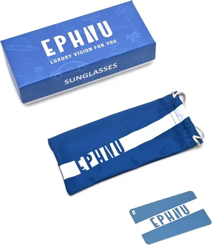 Vista 9 de EPHIU Lentes de sol deportivos polarizados para hombres y mujeres, lentes de espejo para correr, senderismo, ciclismo
