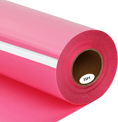 Vista 38 de guangyintong Rollos de vinilo de transferencia de calor negro, 12 pulgadas x 25 pies, superficie brillante, se recomienda tela, para camisetas