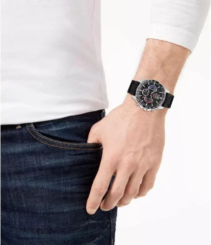 Vista 6 de SEIKO SSB347 Watch for Men - Essentials Collection - Quartz Chronograph, Tachymeter