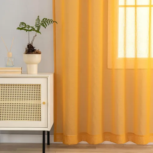 Vista 117 de MYSTIC-HOME Juego de cortinas de niveles transparentes blancas para cocina de 24 pulgadas de largo, tratamiento de cortinas para ventanas pequeñas