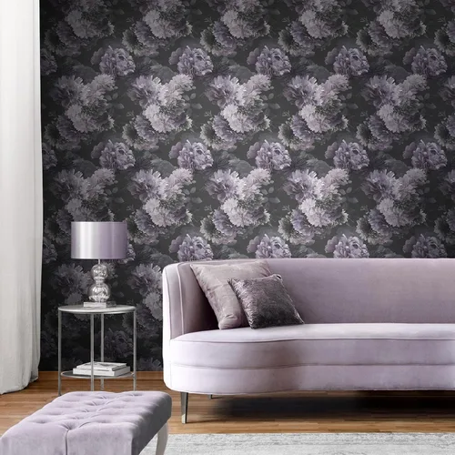 Vista 3 de Muriva Lipsy Issey 144060 - Papel pintado Mauve