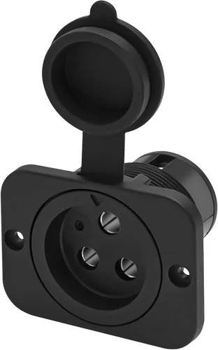 Vista 3 de Enchufe para Motor de Arrastre 70A para Sistemas de 2 o 3 Hilos de 12-48V Compatible con Minn Kota para Barco Marino, Conector de Energía Eléctrica