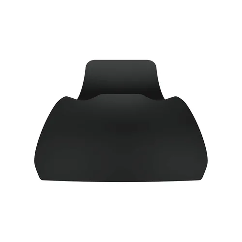 Vista 2 de PlayVital Solid Black Controller Display Stand for ps5, Gamepad Accessories Desk Holder for ps5 Controller with Rubber Pads