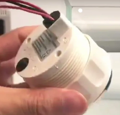 Vista 4 de Indicador de nivel de combustible digital universal ajustable con señal, retroiluminación de 7 colores, 52 mm, 12 V/24 V