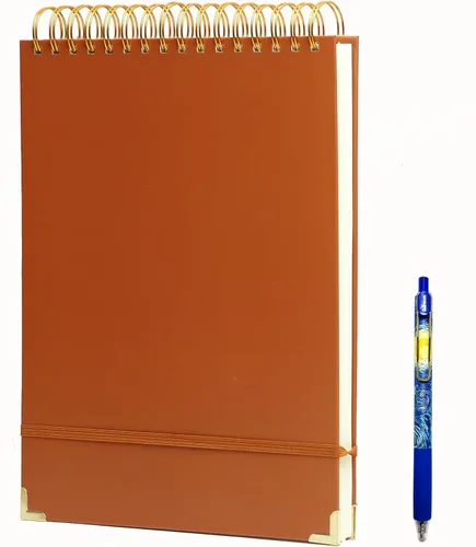 Vista 9 de Cuaderno de espiral superior 8.5x11 Cuaderno taquigráfico de 240 páginas Cuaderno de espiral con encuadernación superior Rayado para universidad