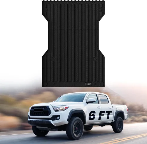 Vista 18 de LASFIT Tapete para caja de camioneta para Ford F250 F350 F450 2009-2016 de 6.75 pies Super Duty 81.9 pulgadas