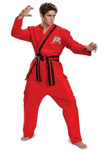 Vista 3 de Disfraz de Cobra Kai Eagle Fang para Adultos Multicolor