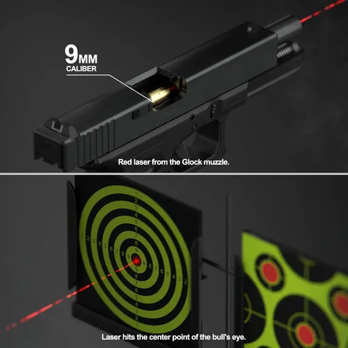 Vista 3 de Feyachi Bore Sight 0.354 in Red Dot Laser Zeroing Bore Sighter Pistol Laser Boresighter con 3