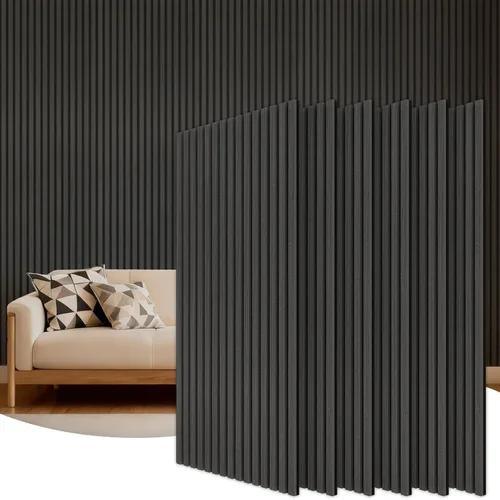 Vista 19 de TONOR Paneles de pared de madera para decoración de paredes interiores, paquete de 2 unidades de 47.2 x 23.6 pulgadas