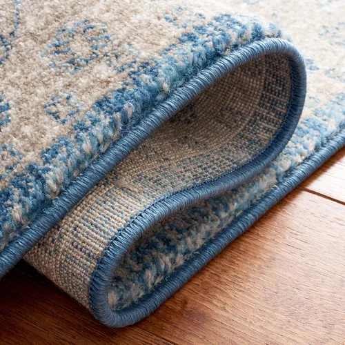 Vista 27 de Safavieh Sofia Collection SOF330B, tapete clásico color gris claro y beige, Polipropileno