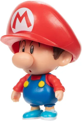 Vista 3 de Super Mario World of Nintendo - Mini figura de bebé de 2.5 pulgadas