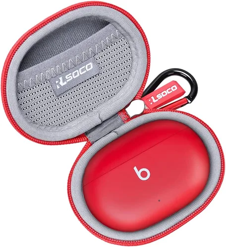 Vista 9 de RLSOCO Estuche de transporte para Beats Studio Buds/Studio Buds+ Auriculares inalámbricos con cancelación de ruido - Negro (solo funda)