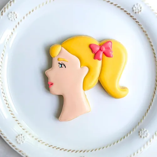 Vista 6 de Ann Clark - Cortador de galletas con cabeza de muñeca, 4 pulgadas, fabricado en Estados Unidos