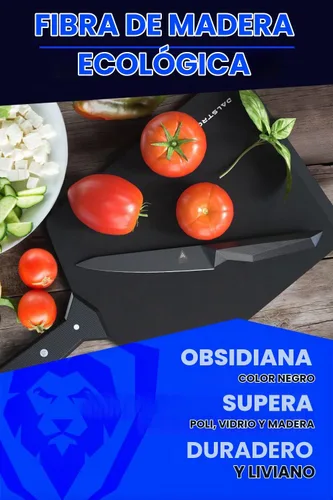 Vista 2 de Dalstrong Tabla mediana para cortar y servir - Negro obsidiana
