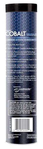 Vista 3 de Valvoline Cartucho de grasa Cobalt #2 Heavy Duty (HD) de 14.1 onzas, caja de 10