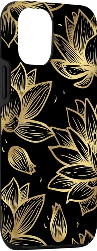Vista 3 de Funda con diseño floral para iPhone 15 con diseño de flores silvestres