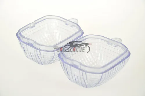Vista 4 de TOPZONE Compatible con Ya-maha YZF R1; YZF R6; YZF600R THUNDERCAT; FZS1000 FZ1; FJR1300; YZF1000R; YZF750R; Lente de luz intermitente, lente