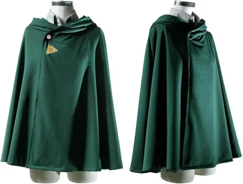 Vista 2 de IDS Home Capa de moda de Halloween con capucha, chaqueta Scouting Legion Freedom Cosplay