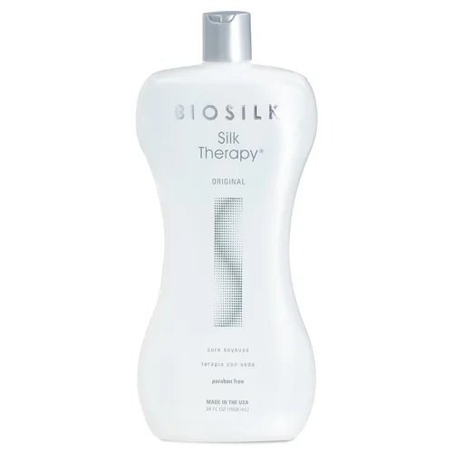 Vista 7 de BioSilk Silk Therapy Original, tratamiento reconstructor para añadir brillo y ayudar a prevenir las puntas abiertas, sin sulfato, parabenos