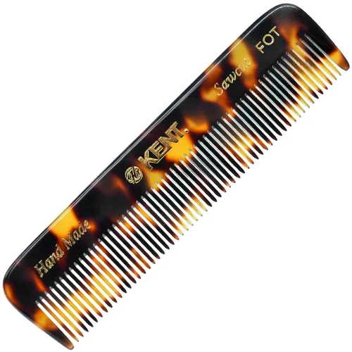 Vista 7 de KENT A FOT Peine de bolsillo hecho a mano para hombres, peine de pelo de dientes finos para peinados diarios, barba y bigote, uso seco
