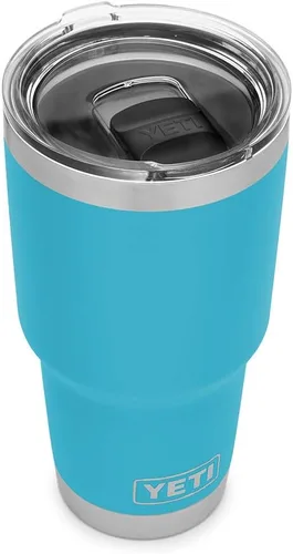 Vista 11 de YETI Rambler - Vaso aislado al vacío de acero inoxidable de 30 onzas con tapa MagSlider