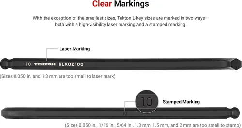 Vista 5 de TEKTON T7 Star L-Key KLT22070