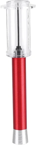 Vista 6 de Tbest Sacacorchos de presión de aire de aluminio, popper de corcho, abrebotellas, rojo